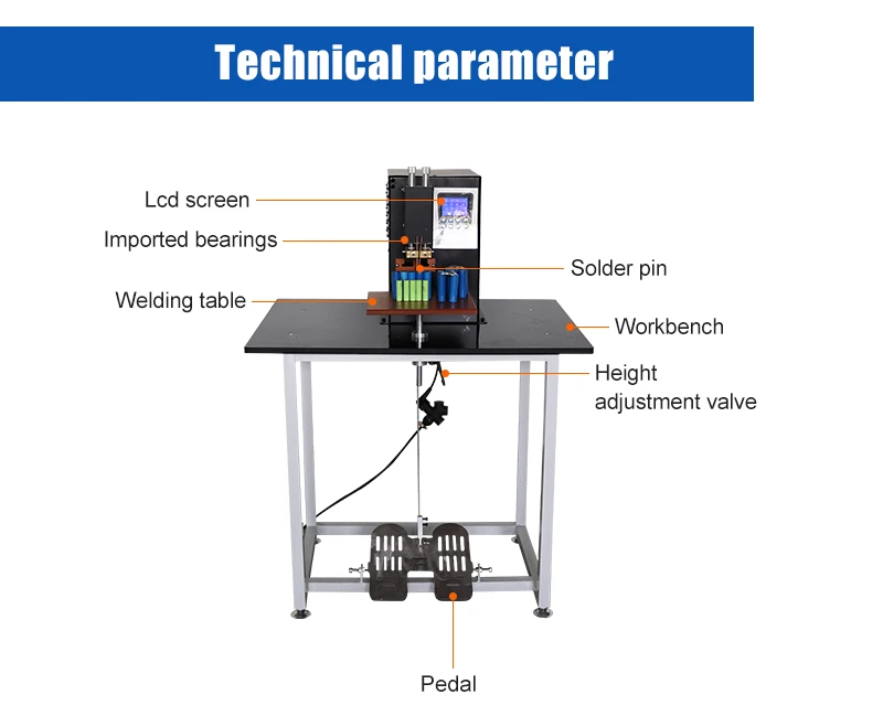 Factory Custom Cnc Spot Welder Automatic 18650 21700 26650 easy operation Tab lithium Battery Spot Welding Machine