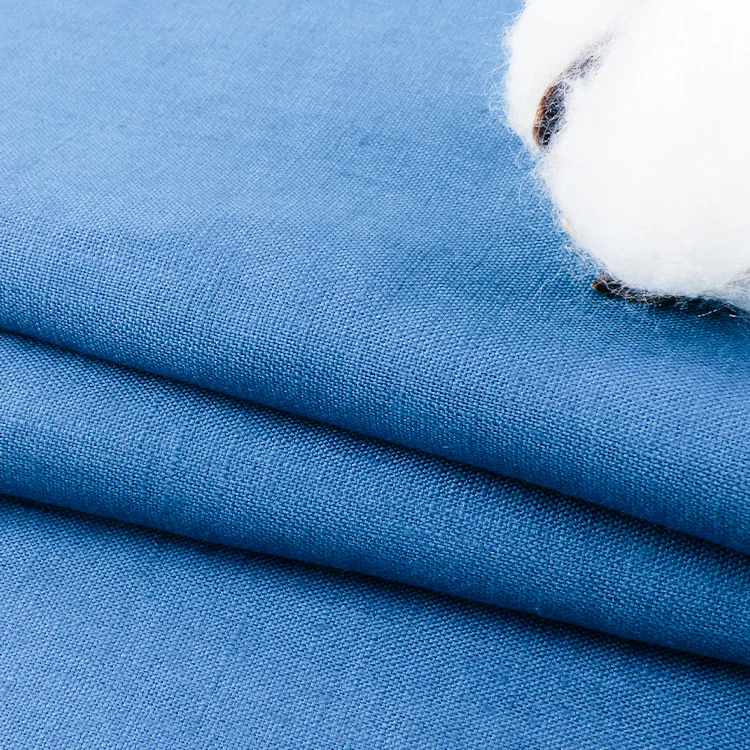 
Leesourcing-Super Thin and Breathable Organic 100% Hemp Fabric Woven Bamboo Wholesale For Baby Clothing 