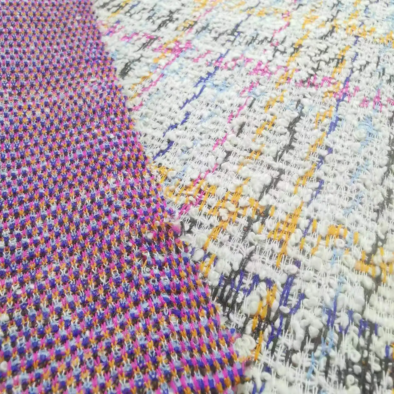 Customize Cotton Linen Poly Blended Solid Yarn Dyed Jacquard Fabric for Garment Pant Skirt OCS European Flax