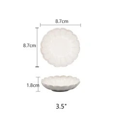 Daisy Cutlery Serving Tray Spoon Dinner Plates Set Bowl Cutlery Dishes Plates Ceramic Dinnerware Sets