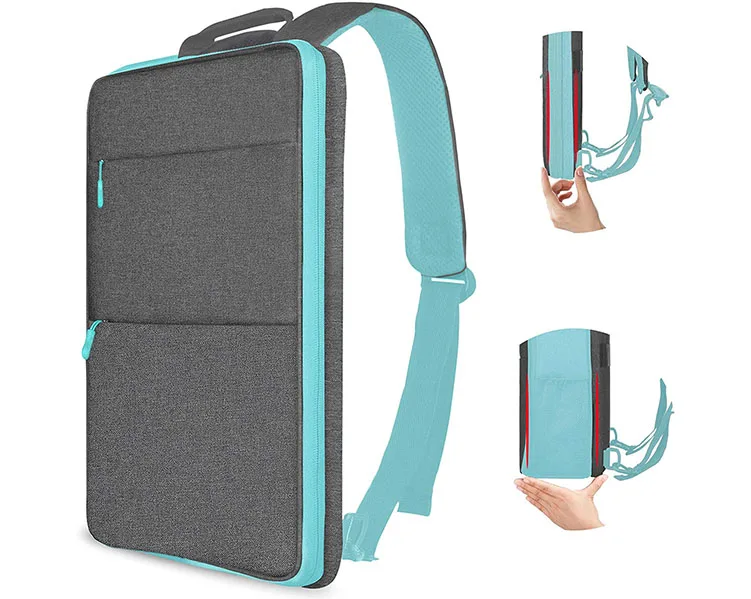 Slim  Expandable Laptop Backpack 15 15.6 16 Inch Sleeve Spill-Resistant Notebooks Bag Case with USB Port