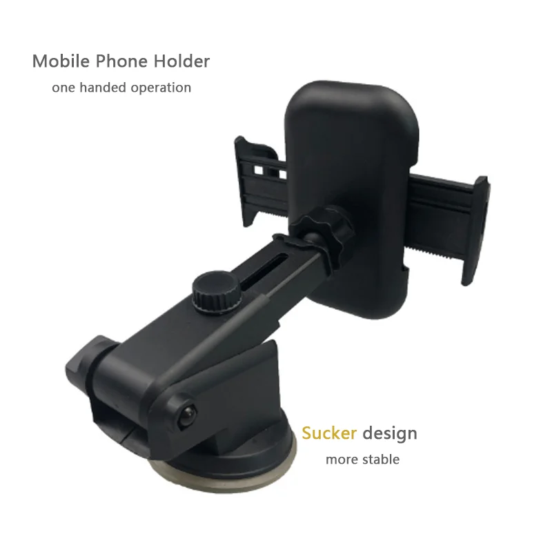 
Flexible Adjustable Dashboard Gravity Car Cell Phone 360 Clip Dash Holder Mount Mobile Windshield Cup Suction holder 