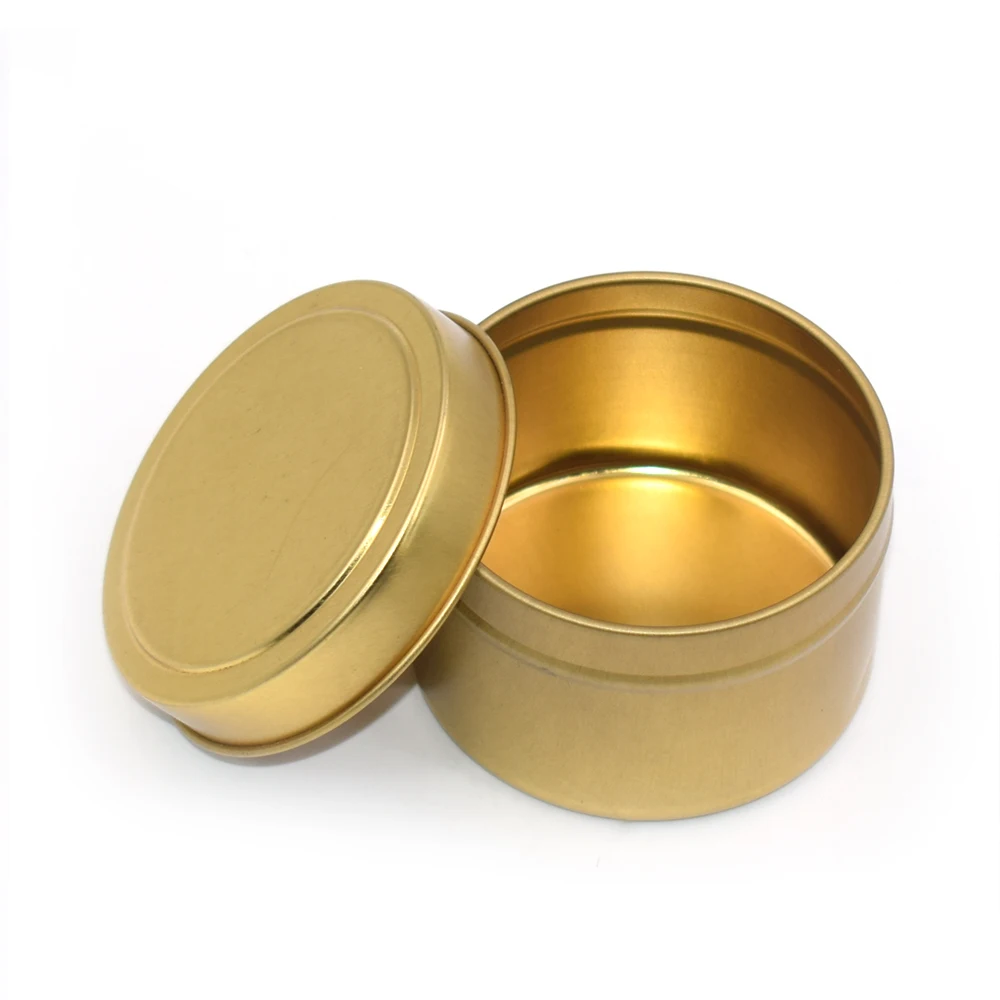 Empty Custom Printed Candle Packaging Tin Can Manufacturer