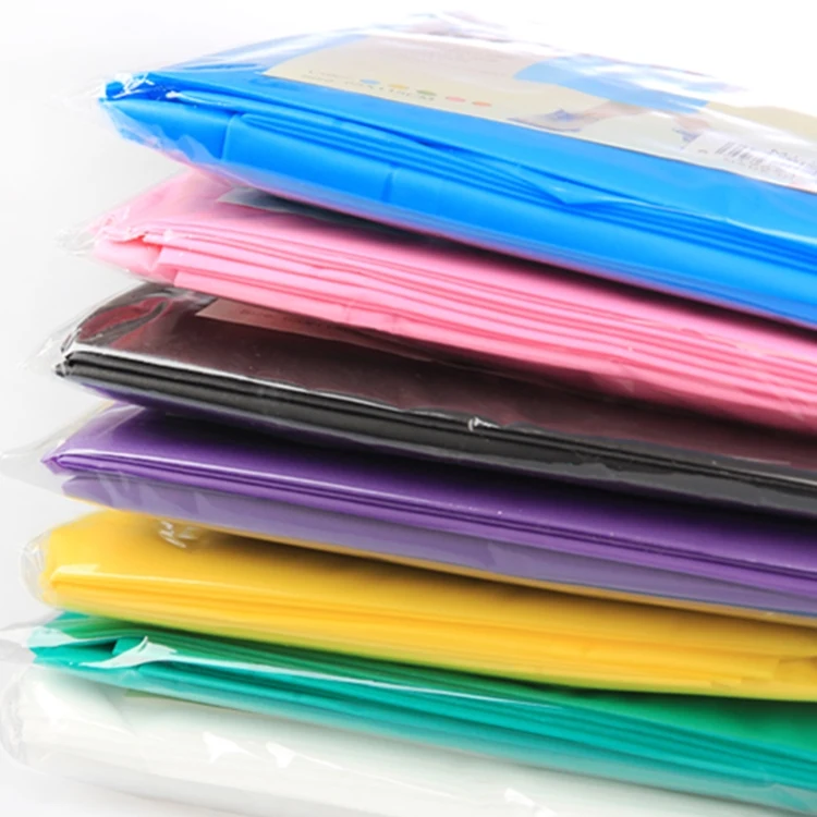 button front plastic raincoat many color choice in stock