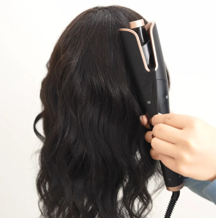 Good Quality Digital hair curling machine automatic hair curler 360 Degree Rotating Wire Rotation Ptc Heater Hair Curler