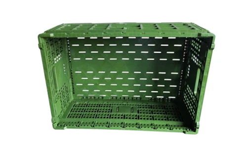 logistic foldable pallet box manufacturer plastic turnover box use for fruits and vegetables
