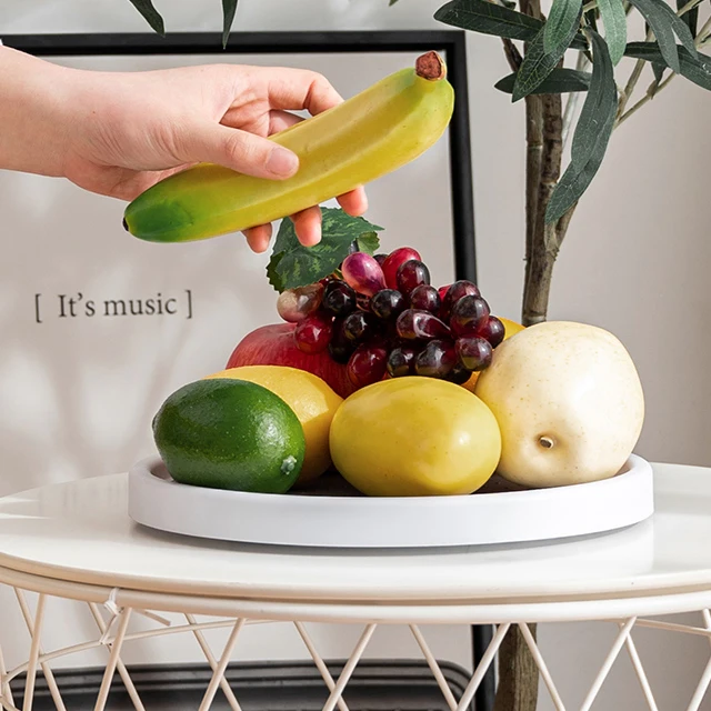 Kitchen multifunctional condiment spice storage tray circular tray 360 rotating seasoning rack