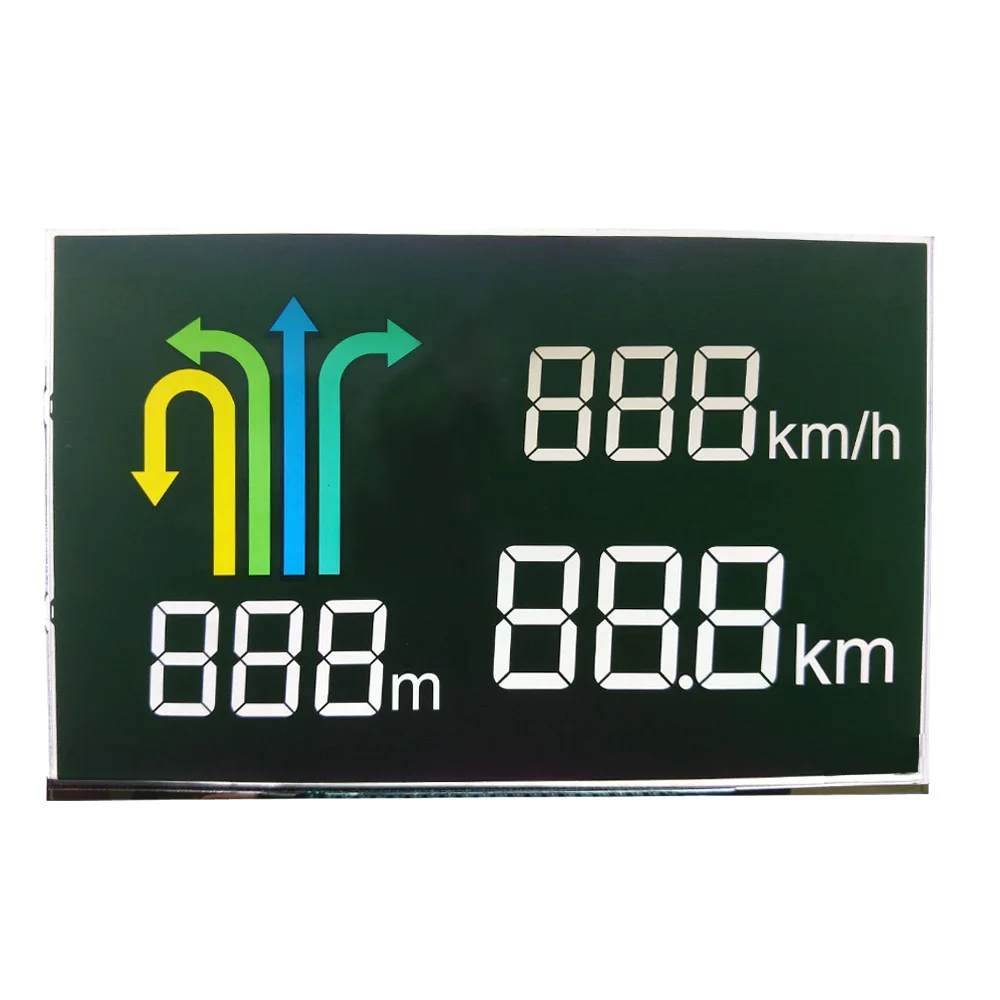 Custom TN LCD color silk lcd display car navigator