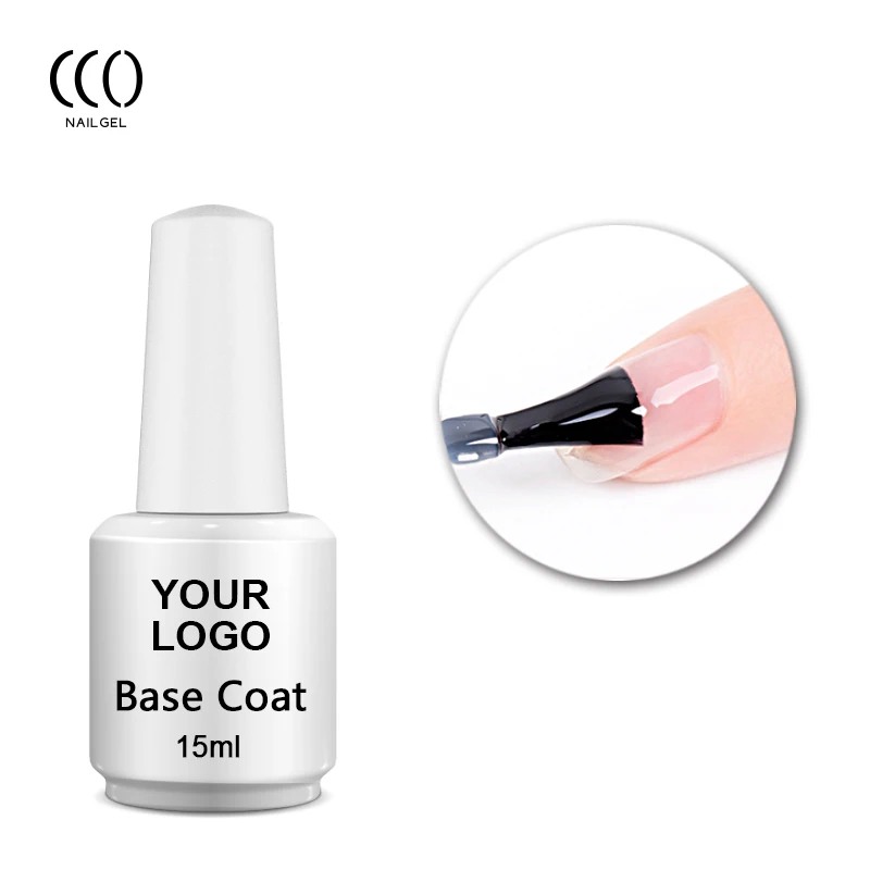 Wholesale Base Coat Shine Bright Top Coat Private Logo 2 in 1 Base & Top Coat
