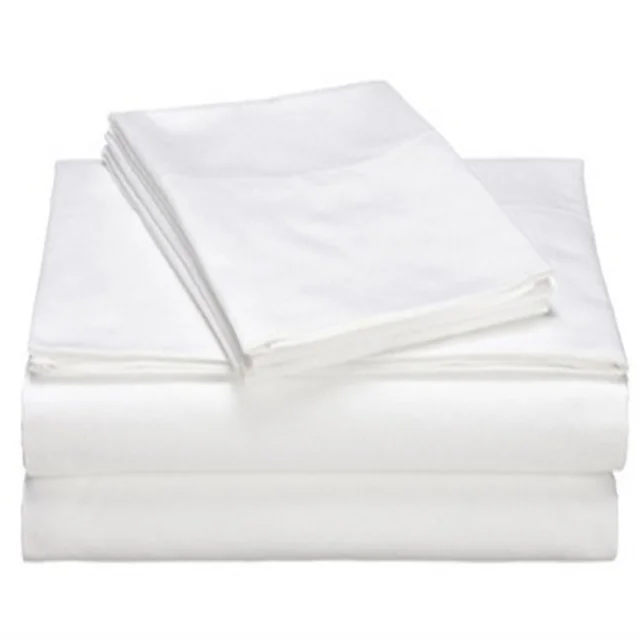 100% cotton 200-400 thread count hotel ropa de cama poly cotton sheet bed sheet for hotel