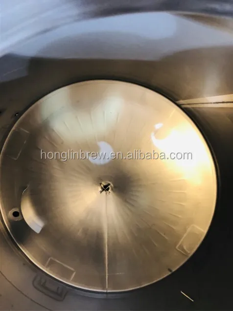 Honglin stainless Steele fermentation jacket tank 5000L conical fermenter