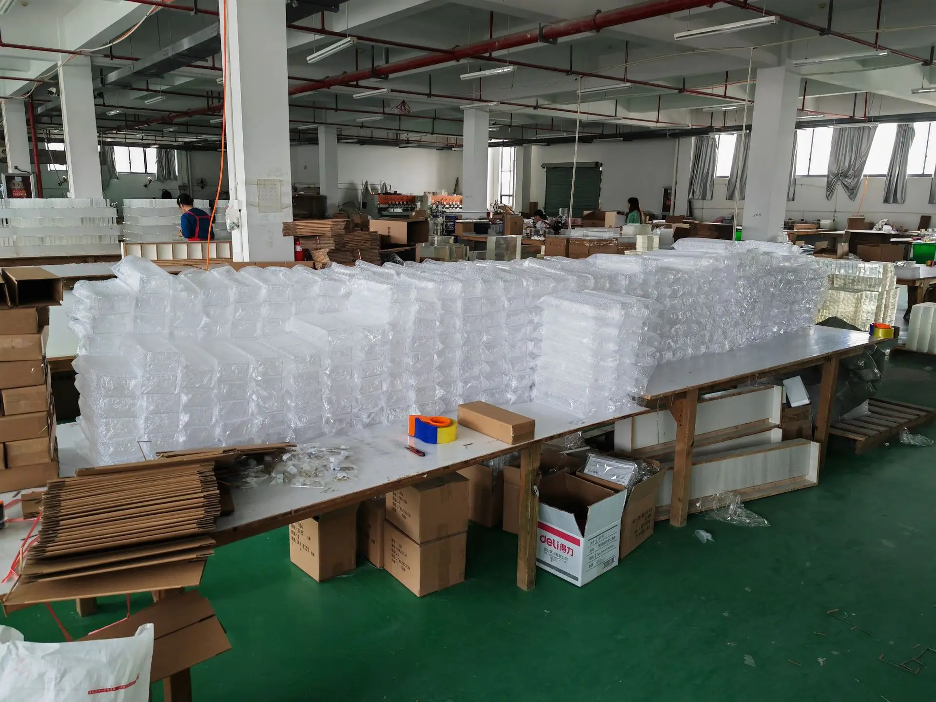 Rose Clear Acrylic Flower Vase Rectangular Home Wedding Tabletop Vase Centerpieces Ins Style European American Flower Vase