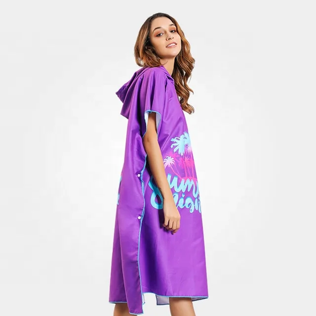 Greatex new style surf poncho beach towel for women with factory prices