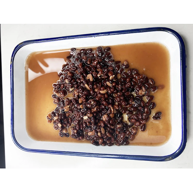 Hot selling healthy 425g canned black bean salt canned vegetables food