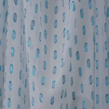 viscose lurex blended metallic chiffon party fabric for clothes