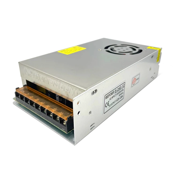 hot sale dc 12v output 240w 20a power supplies switching for led lighting