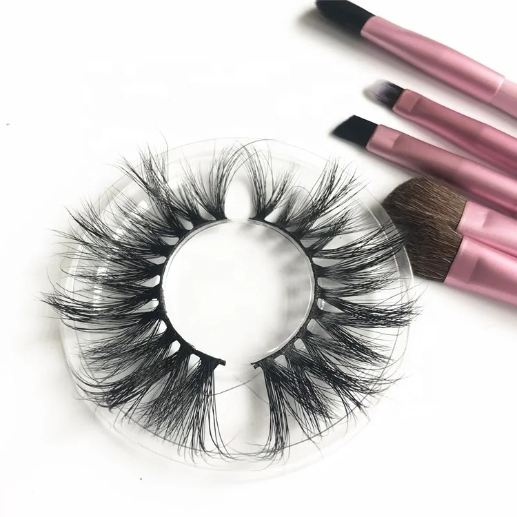 25 мм ресницы 3D норковые ресницы Фирменная торговая марка наращивание ресниц профессиональная оптовая продажа