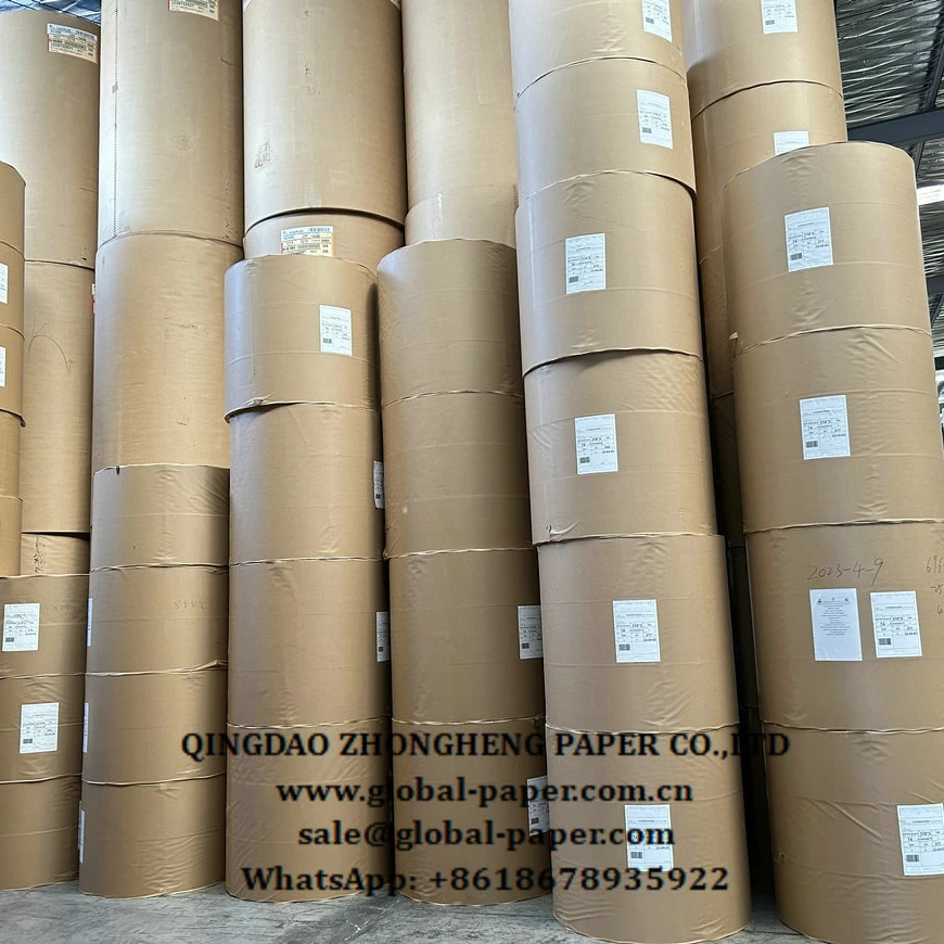 Reel size offset paper - bond paper loading container