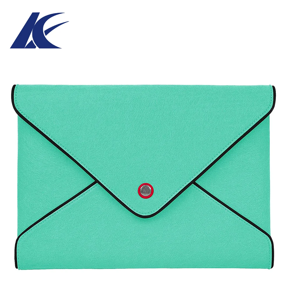 
High Quality Fireproof Felt A4 Document File Folder Bag For Office 
