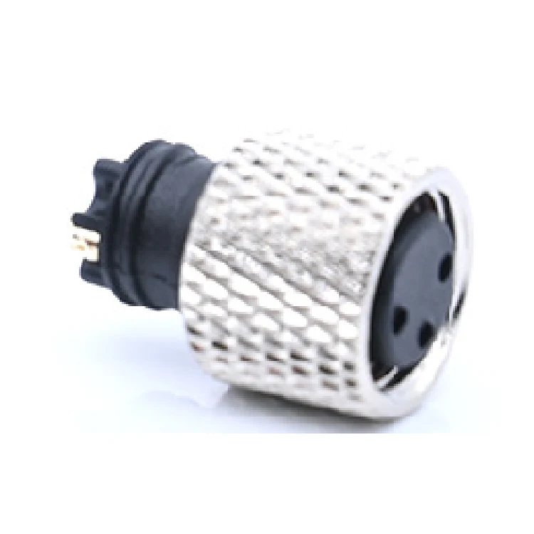 Made in China M8 circular connector m12 connector 5 pin M8 connector 4 -12 pin for monitoring system Waterproof M8 Adapter