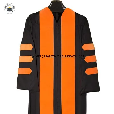 Best quality Best price Wholesale customized graduation gown of Princeton University