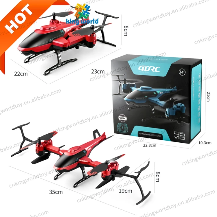 RC вертолеты Квадрокоптер Дрон V10 мини 4k профессиональная HD камера Wi-Fi Fpv антенна радиоуправляемый самолет игрушки