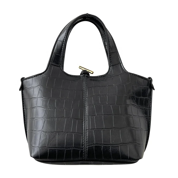 Classic PU Leather Handbags Women Luxury Alligator Crocodile Hand Bags New Design Famous Brands Lady Clutches Wristlet Handbags