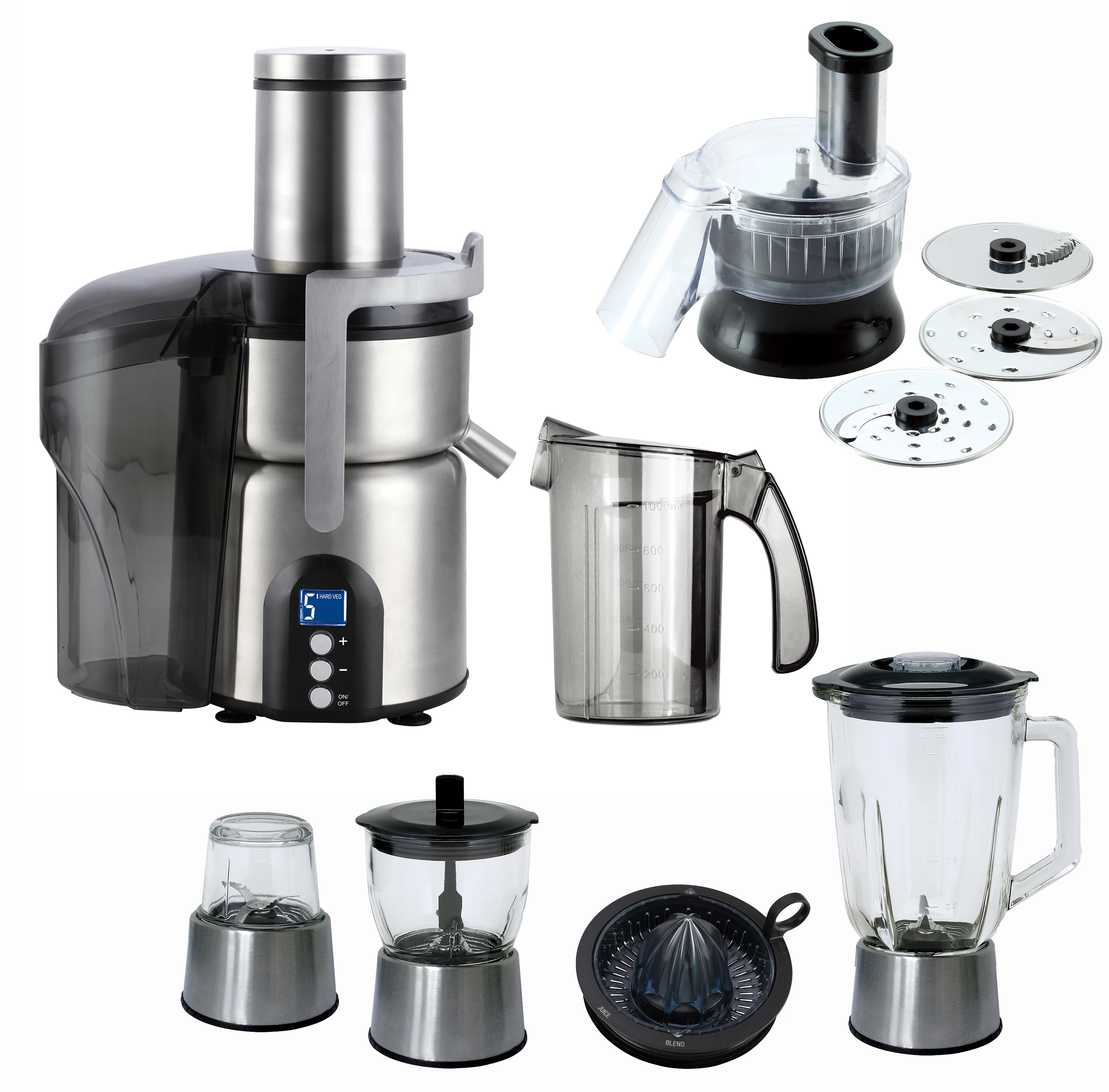 Home Kitchen Appliances Blender Juicer Commercial Fruit Juicer Machine Juise Food Mixer Smoothie 8 In 1 Juicer Extractor Machine