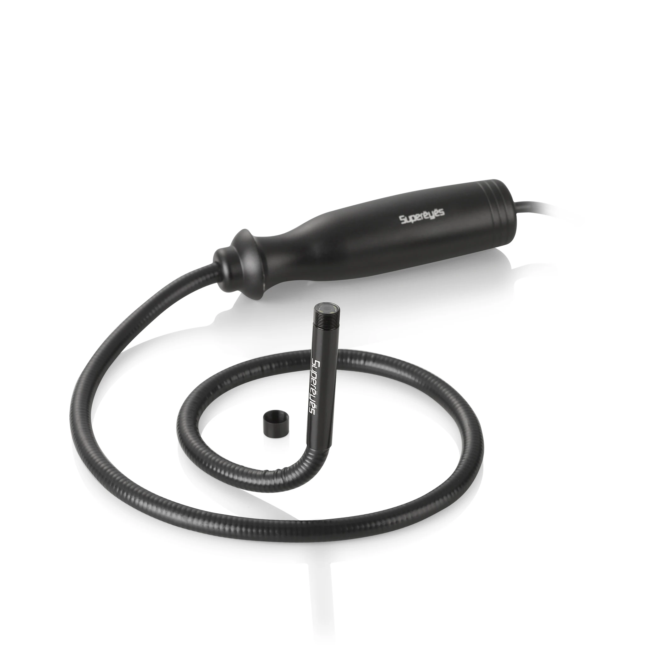 
Supereyes N005 7mm 100X waterproof USB digital flexible snake inspection camera borescope endoscope with adjustable LED 