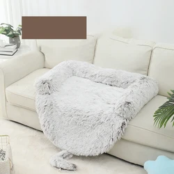Limited Time Discount High-Textured Waterproof Pet Bed Waterproof Cat Round Pet Bed