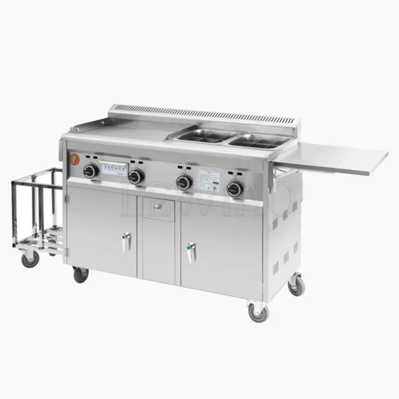 Mobile Camper Trailer Snack Food Truck Street Fast Catering Vending Cart Hot Dog Van With Ce Certification