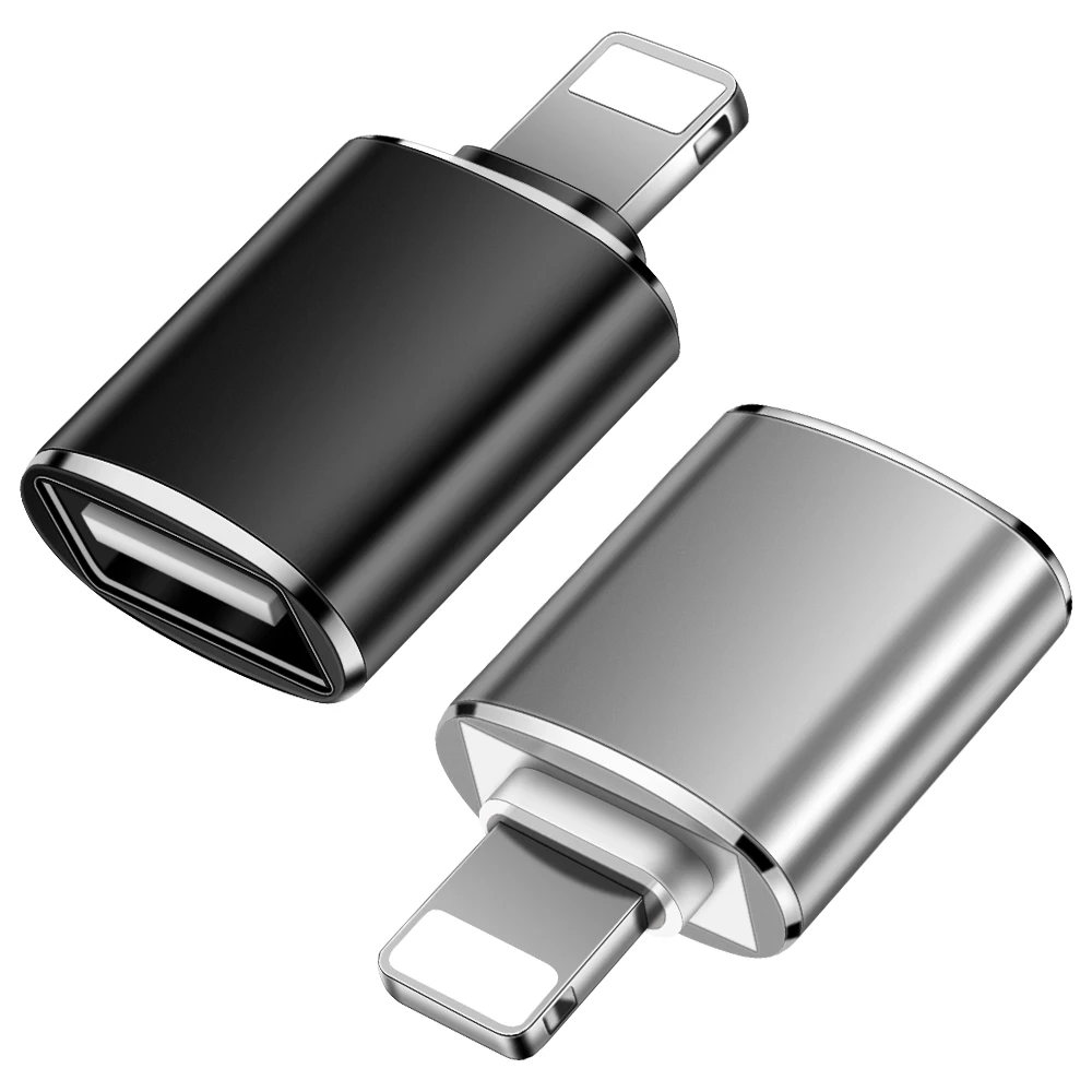 Горячая Распродажа Lighting M USB F адаптер синхронизации данных для Apple Otg Lightning