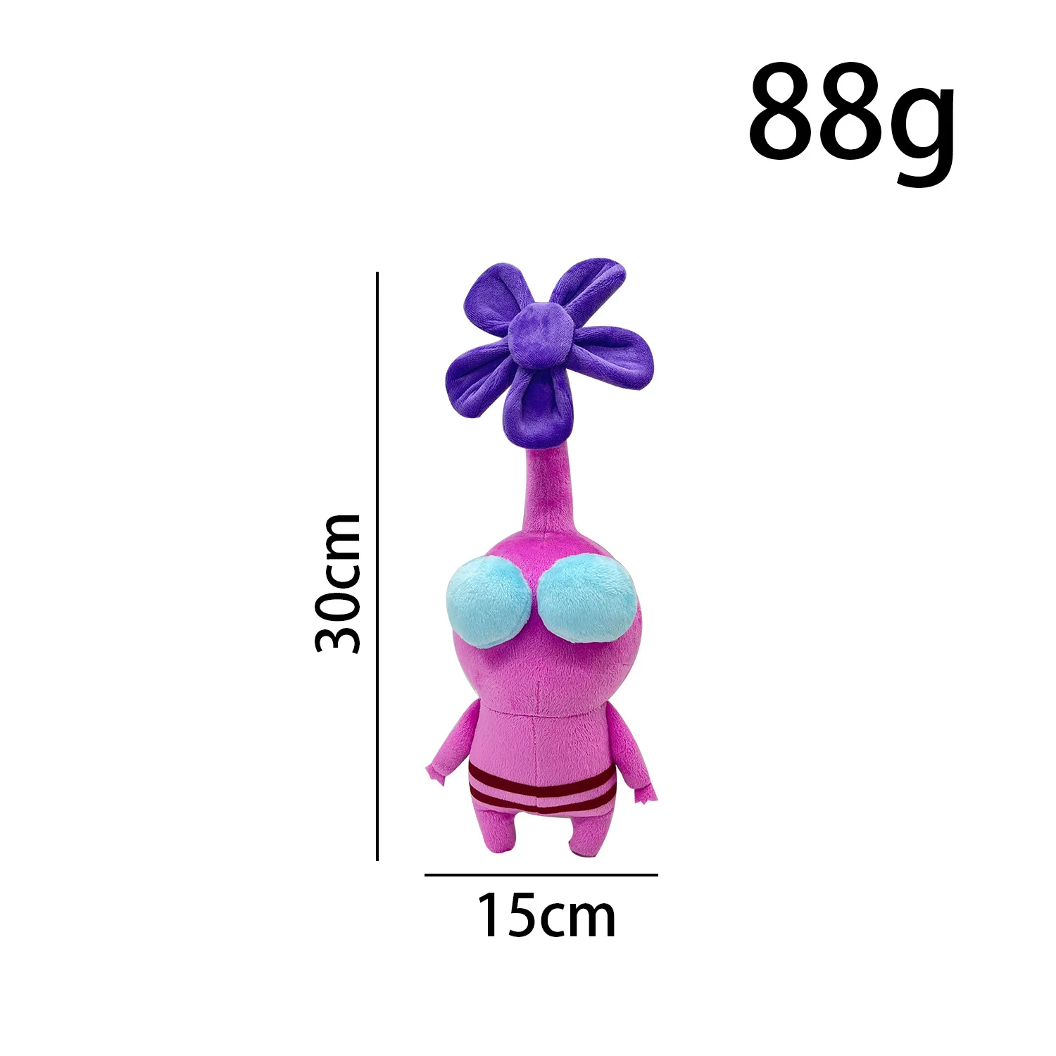 Kids Ice Pikmin All Star Stuffed Doll Ice Pikmin 4 Plush Toys Pikmin Oatchi Dog Plush Dolls Yellow Purple Cartoon Anime Toys