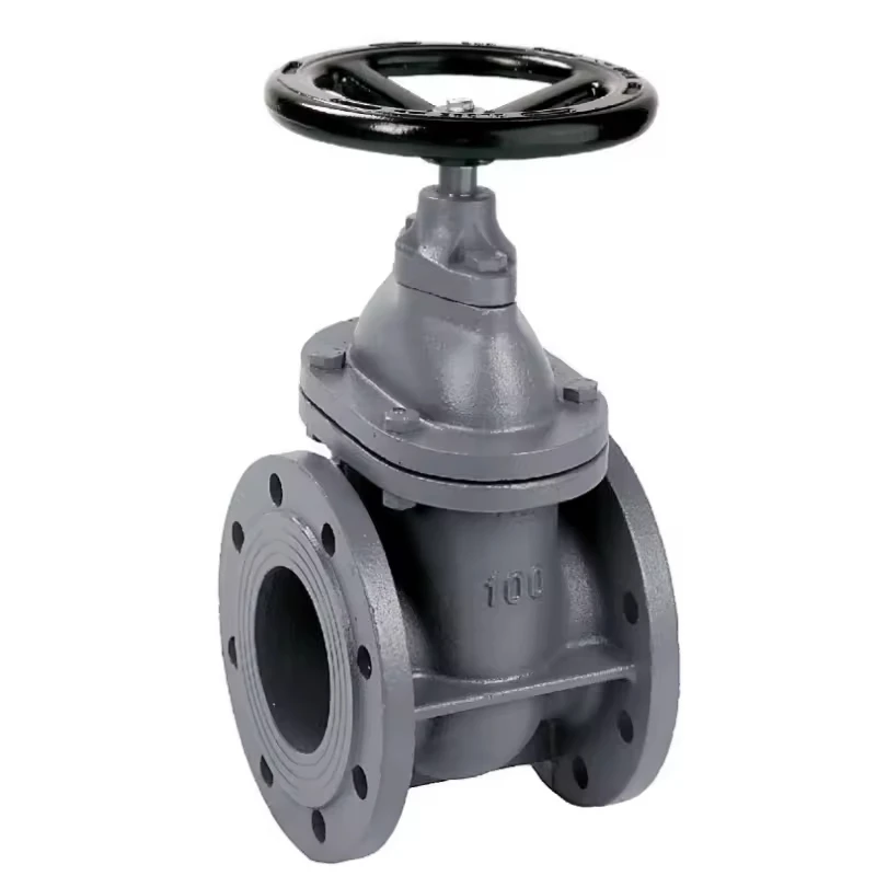 DN100 WCB High Quality Manual Stainless Steel Flange Gate Valve  Wedge Gate Valve