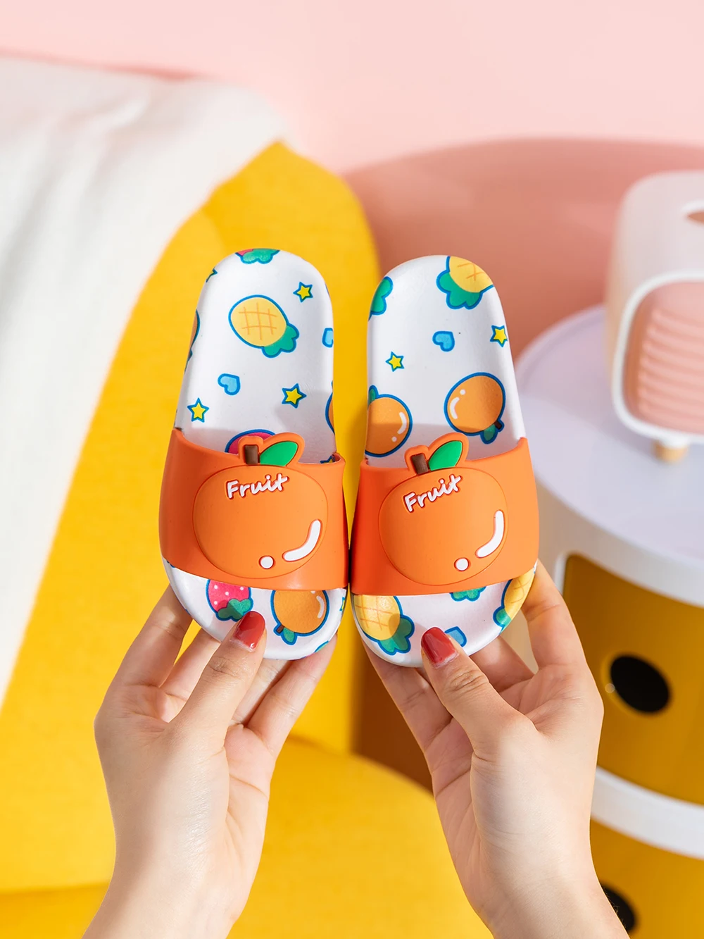 Kids House Anti-slip Boys Shoes Summer Beach Slipper for baby indoor outdoor bathroom slippers for Children PVC  kids shoes