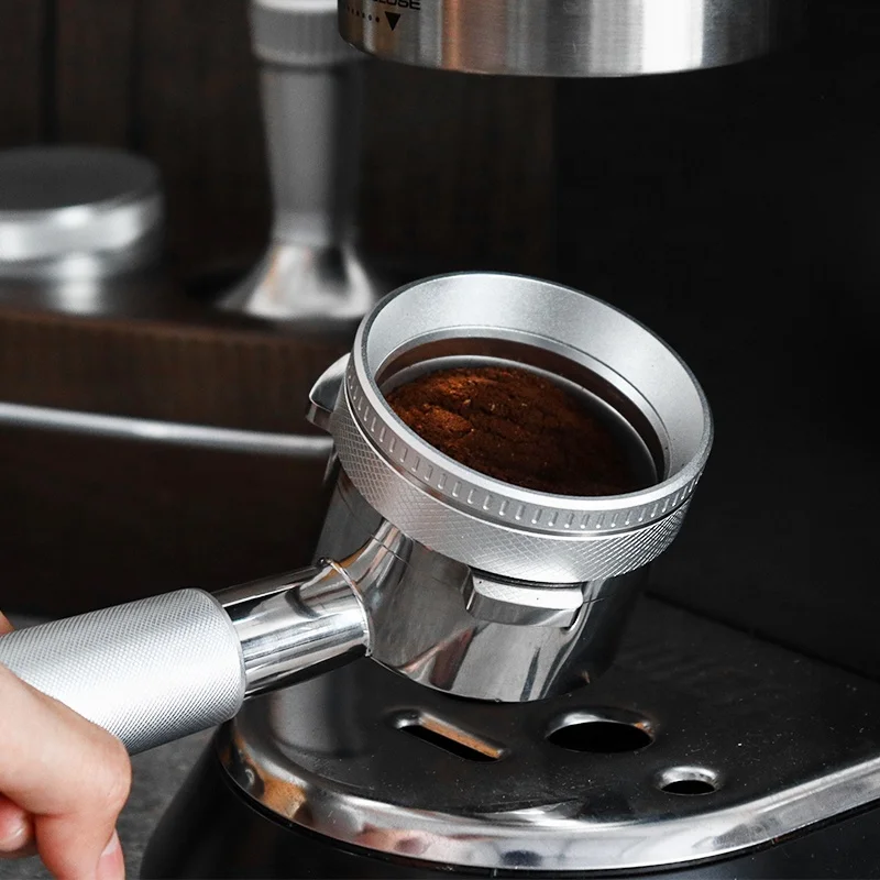 Wholesale Price Magnetic 51/54/58mm Coffee Espresso Aluminum Dosing Ring Dosing Funnel