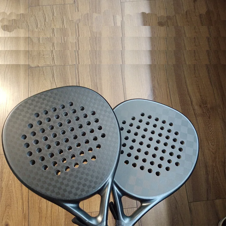 Professional Padel Manufacturer Custom Design Logo 3K 12K 18K Carbon Padel Tennis Rackets