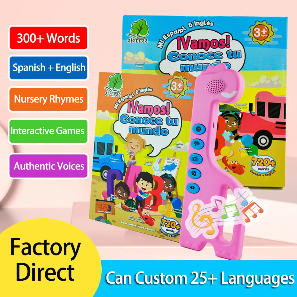 Costume Children Libros En Espanol Ninos Prescholar Book Spanish Books For Kids With Sound