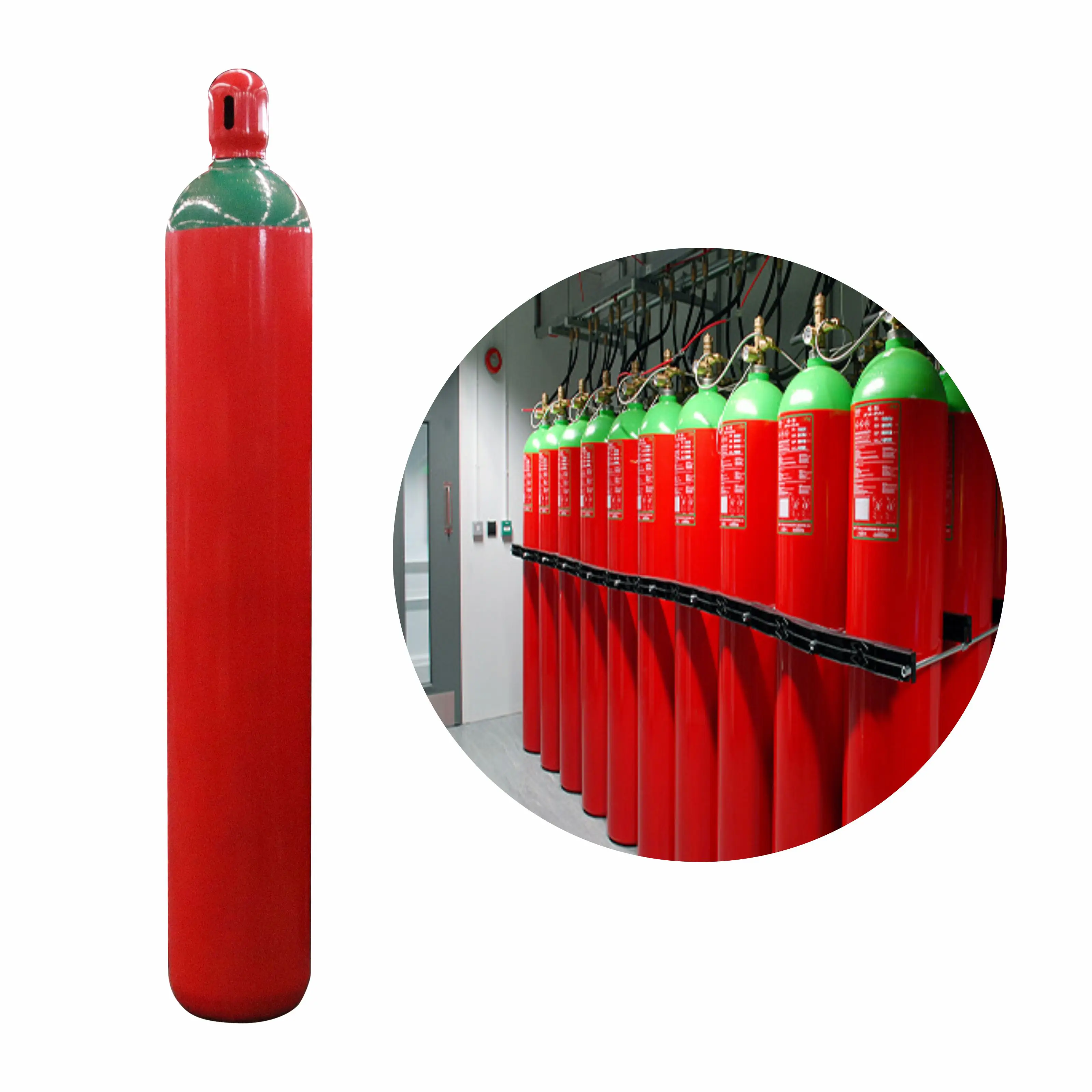 Hot Selling Industrial ISO9809 CO2 Carbon Dioxide Empty co2 Gas Cylinder With Factory Price
