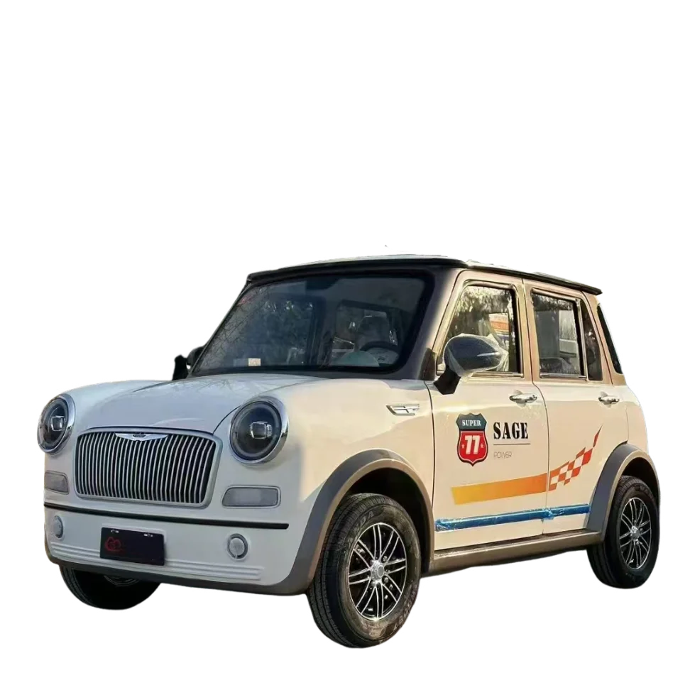 2024 Jiulong Mini Electric Car 4 Wheel Electric Mini Car Fashion Mini Four Wheel Electric Vehicle For Adults