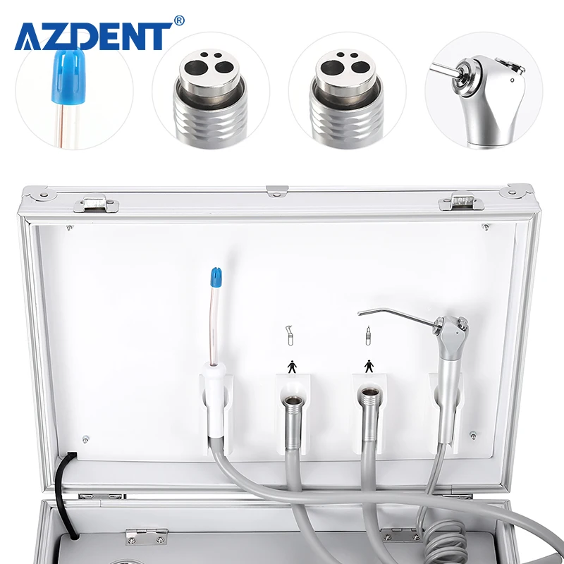 Top quality Portable Dental Unit with Air Compressor BD-402