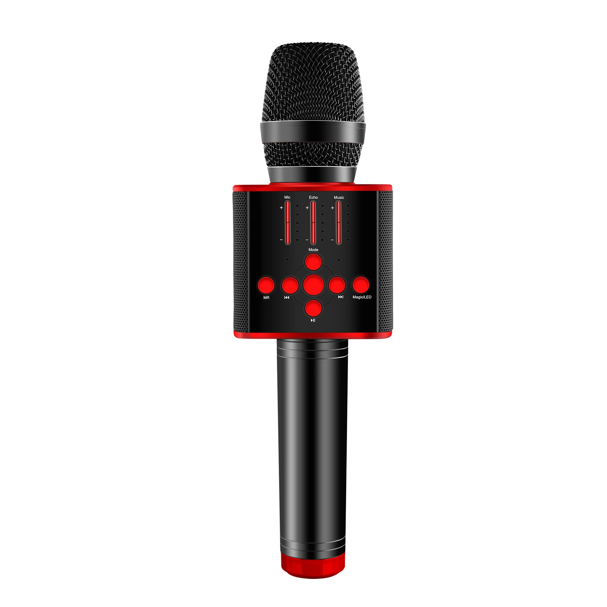 Custom Professional microphone with BT 5.0 for family Smart Microphone usb uhf wireless conference karaoke microphone