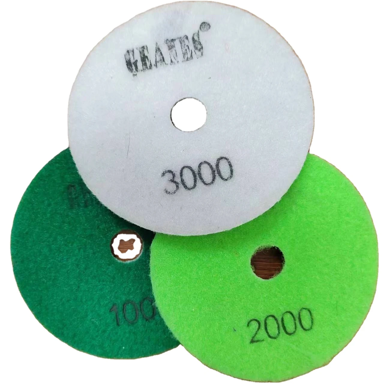 KARVA 100mm marble  polishing pad resin bond diamond wet grinding disc concrete abrasive tools