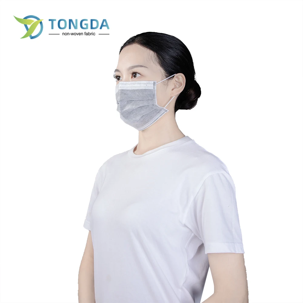 Carbon Filter Face Mask Non Woven Active Carbon Face mask 3 Ply Available Good Quality Face Mask