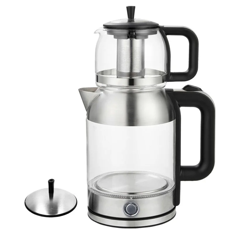 2L Stainless Steel Digital Control Electric Turkish Tea maker samovar electric kettle