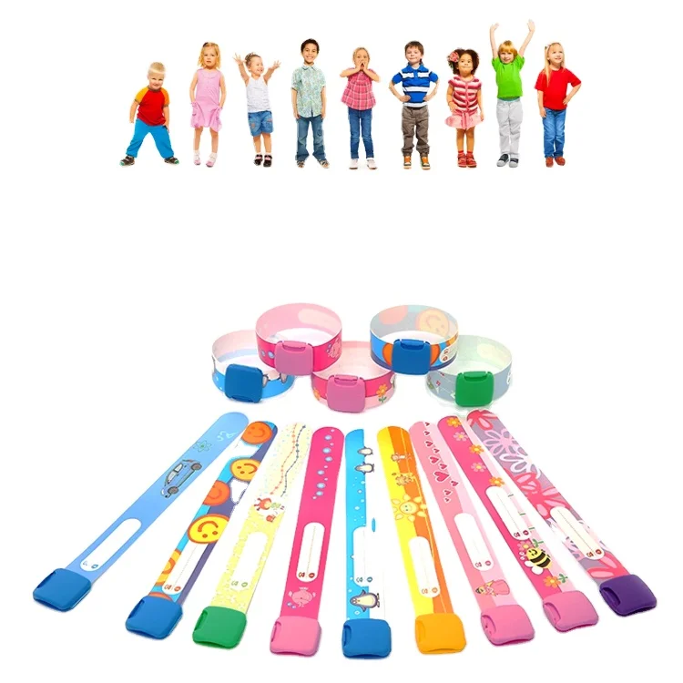 High-quality Materials Waterproof Custom Bracelet For Children Wristband Anti Lost Alarm