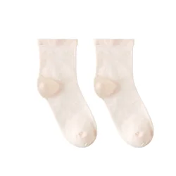 Women Loose Welt Cotton Socks Pregnant Skin Friendly Crew Socks Ladies Nursing Circulation Diabetic Socks