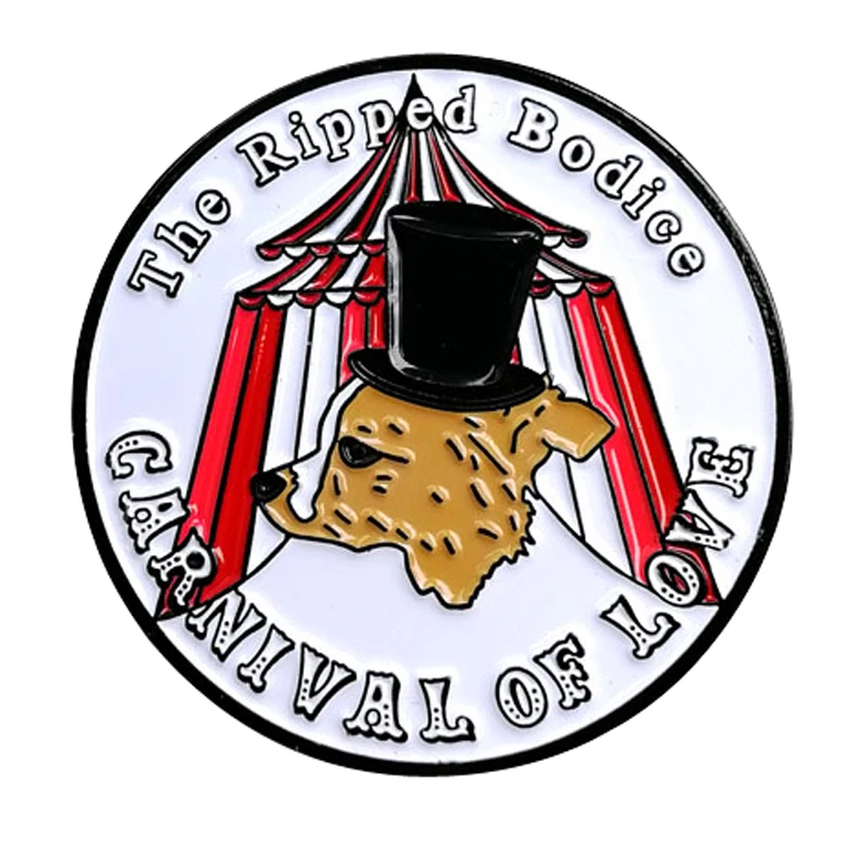 Custom personal logo soft enamel lapel flower pin with dyed black