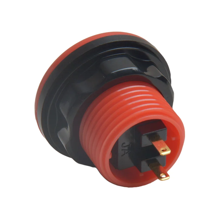
Manufacturer Supply 28MM Flat Round Plastic Push Button for Arcade Flight Game Machine 