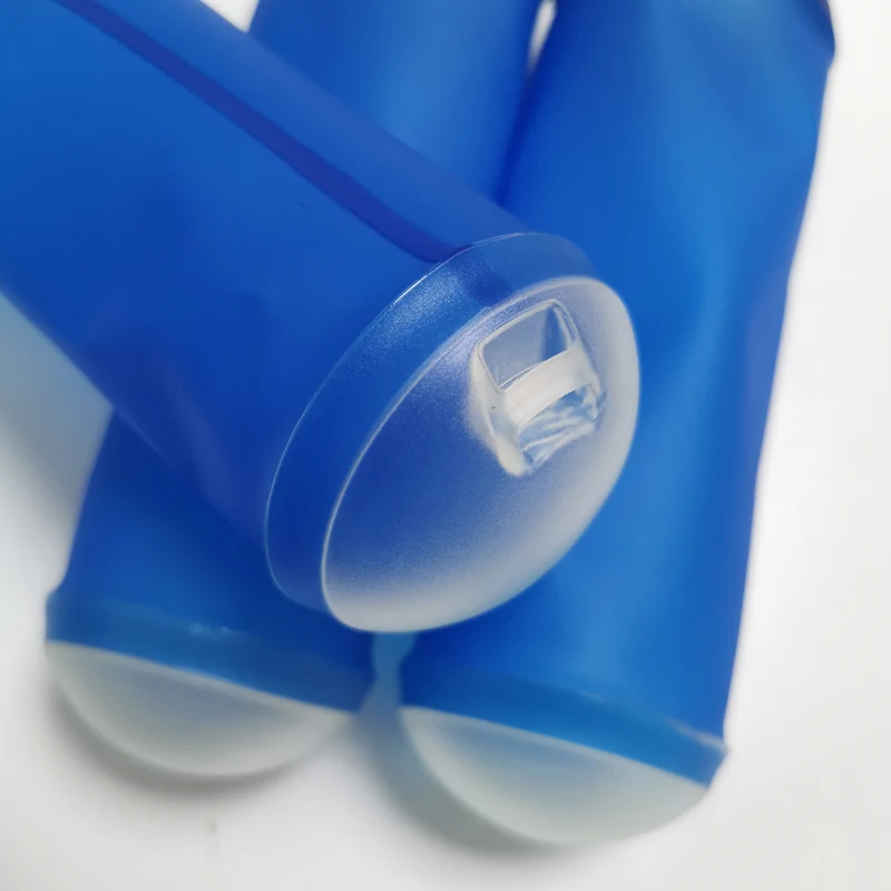 Custom soft flask 500ml round bottom soft water bottle for running vest